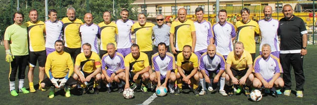 Beykoz'un Masterleri, turnuva tanıtımı için Çubuklu stadında şöhretleri ağırladı
