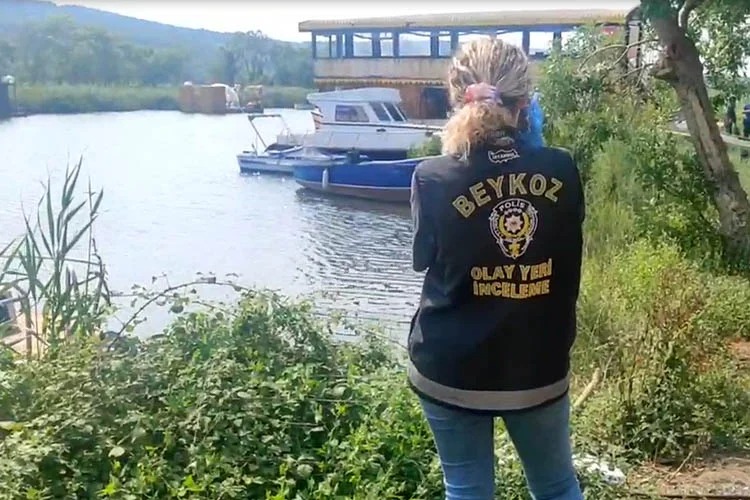 Beykoz Riva Deresi'nde henüz kimliği belirlenemeyen bir erkek cesedi bulundu.