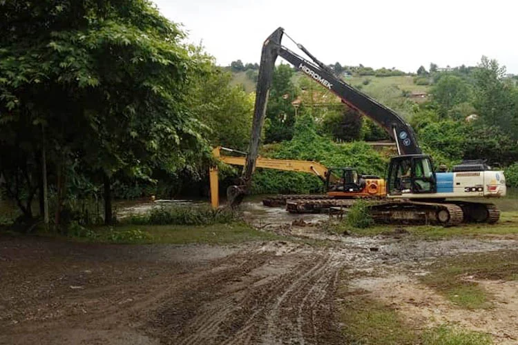 Beykoz'un kangren olmuş sorunlarından Riva Deresine İstanbul Büyükşehir Belediyesi bu