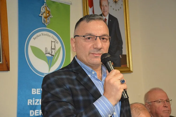 Beykoz Rizeliler Derneği Kavacıktaki dernek merkezinde dar kapsamlı bir iftar