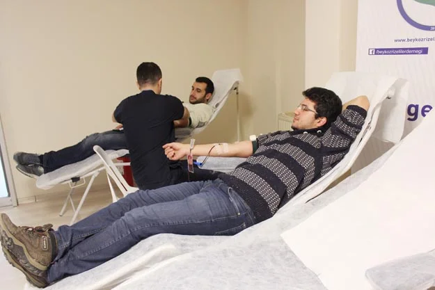 Rizelilere Beykoz'dan 45 ünite kan 2 rizeliler kan bagis
