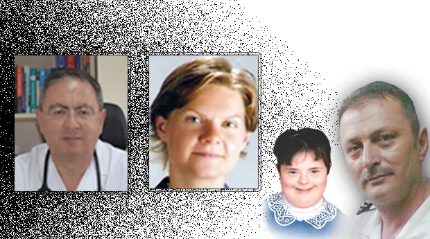 Beykoz Devlet Hastanesi emekli doktorlarından Ferhan Şengün ve Eda Uslu