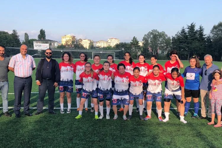Beykoz’un resmi liglere katılım sağlayan tek kadın futbol takımı olan