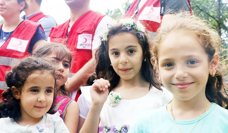 Suriyeli sığınmacılar, Şam Bayramı Karnavalı için Beykoz’da bir araya geldi.