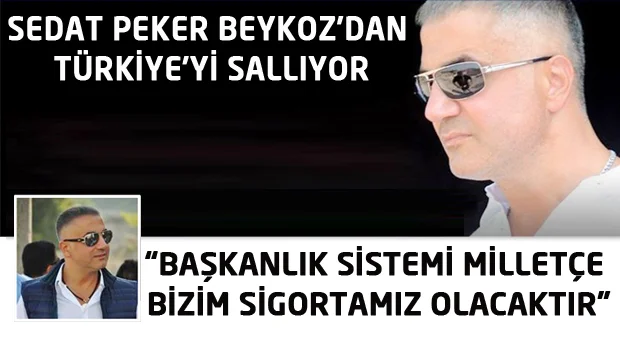 Sedat Peker, sayfasında Başkanlık Sistemi'ni övdü, hayranları mesaj yağdırdı. Peker,
