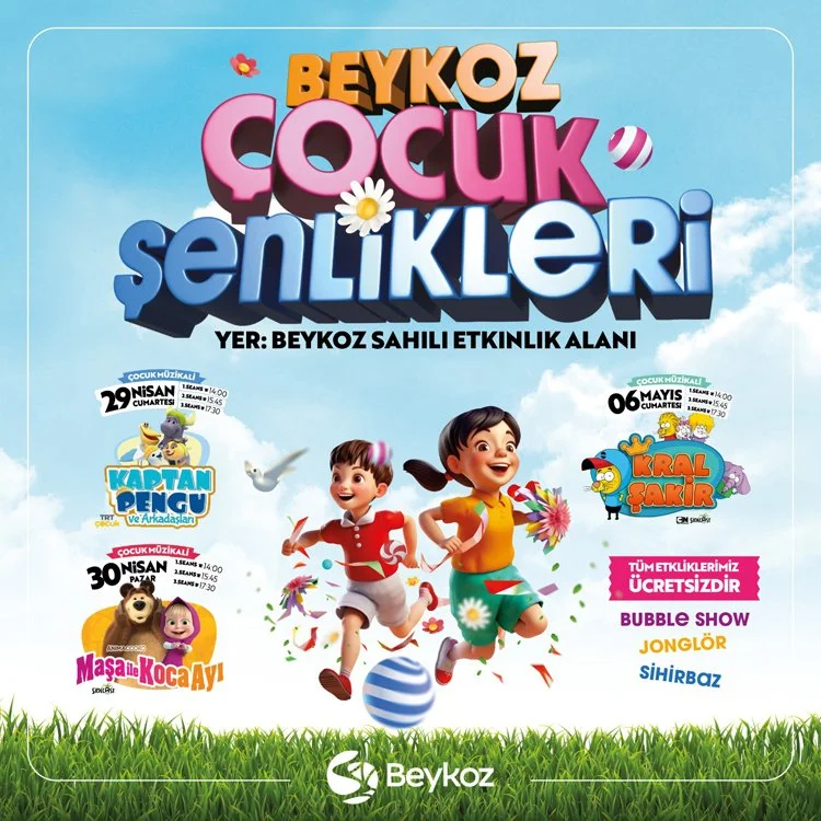 Beykoz Çocuk Şenlikleri… 29–30 Nisan, 6 Mayıs 2023 1 senlik hab 3SGGWDyr1E