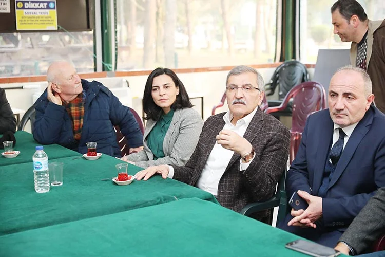 AK Parti Beykoz Belediye Başkan Adayı Murat Aydın, Çubuklu Mahallesi'ndeki