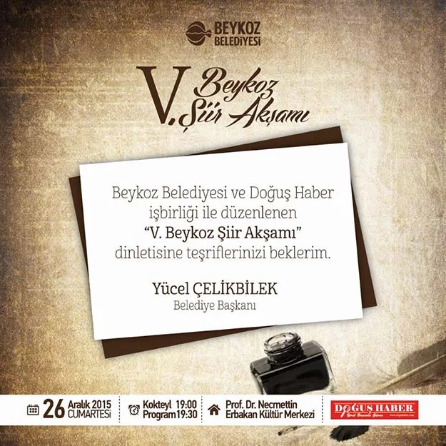 Beykoz'da Şiir Akşamı’nı kaçırmayın 2 siir manset 2 iXVzTMbwFr