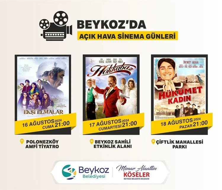 Beykoz açık hava sinemasında ağustos programı 2 sine oiVOmXD8SS