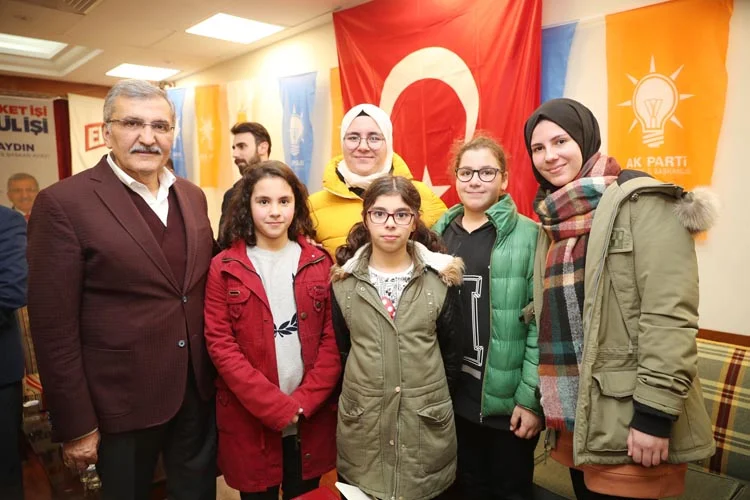 AK Parti Beykoz Adayı Murat Aydın, Göksu'da bulunan bir siteyi