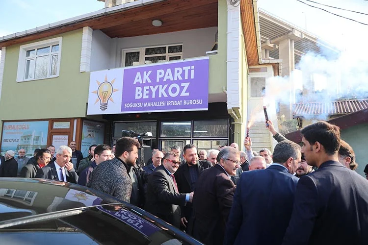 AK Parti Beykoz Belediye Başkan adayı Murat Aydın, partisinin Soğuksu