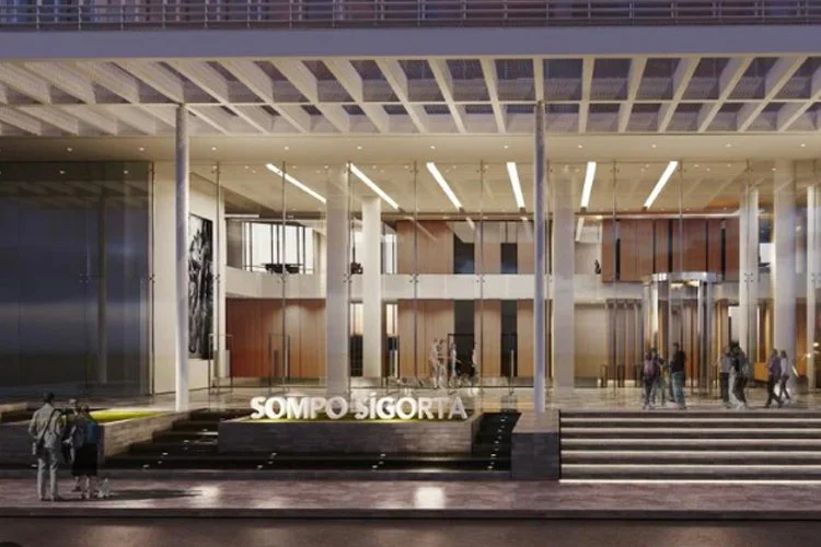 Sompo Sigorta’nın Beykoz’daki yeni genel müdürlük binası, üst düzey yönetici