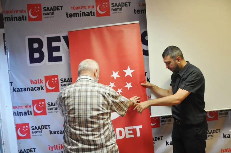 Saadet Partisi Beykoz İlçe teşkilatı, gönülverenleriyle birlikte bayramlaştı ve helalleşti.