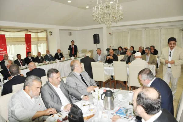 Saadet Partisi İstanbul İl Başkanı Selman Esmerer,Beykoz basını ve sivil