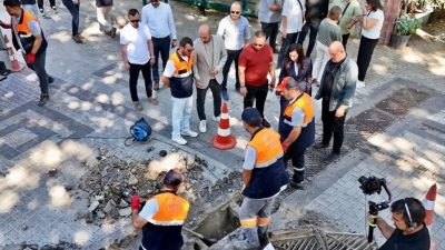 Beykoz Belediyesi, saha çalışmalarına Mahmutşevketpaşa Mahallesi’nde devam etti.