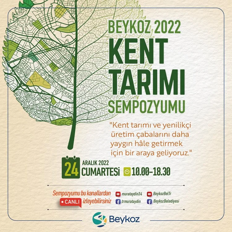 İstanbul’un kent tarım merkezi Beykoz’da 2022 Kent Tarımı Sempozyumu 24