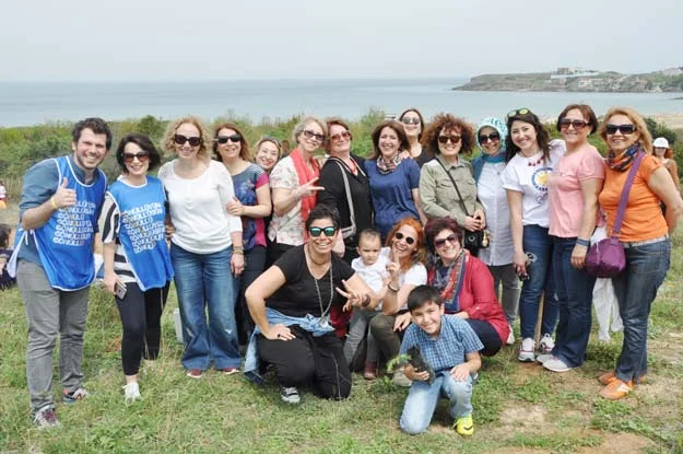 TEGV Beykoz Şubesi, bu yıl gerçekleştirdiği fidan dikme etkinliğinin ucuna