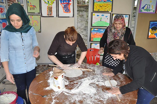 TEGV'in Beykoz'daki iki öğrenim biriminden biri olan İpek Kıraç Öğrenim