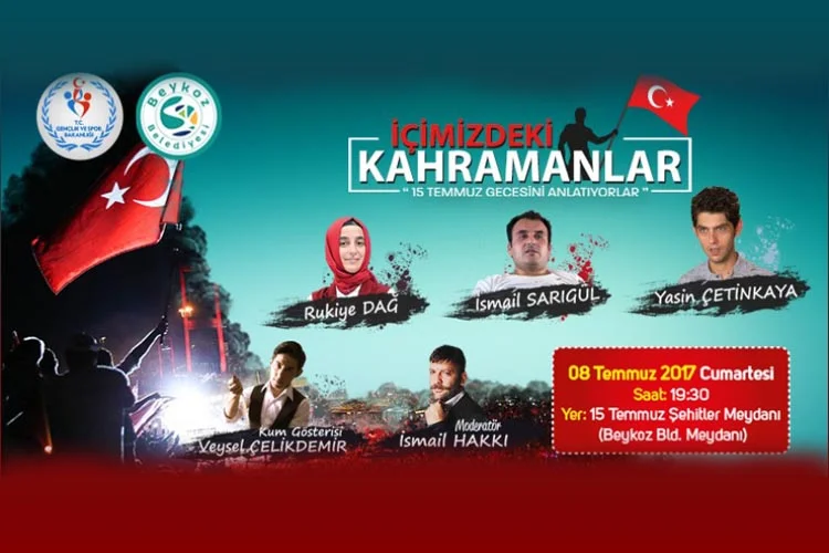 Türk demokrasi tarihinin kara gecesi 15 Temmuz hain darbe girişiminin