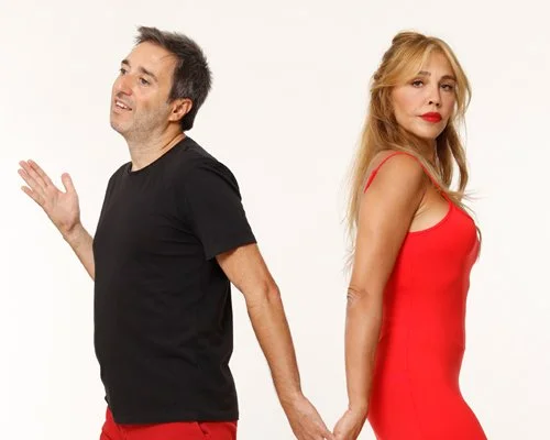 Fulden Akyürek ve Barbaros Uzunöner dünyanın ilk sahnede romantik boşanma