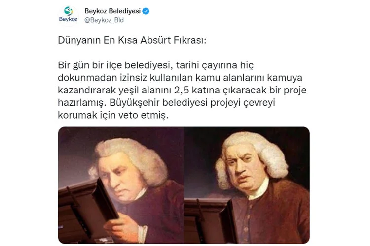 Beykoz Belediyesi yaptığı paylaşımla İBB Başkanı İmamoğlu'nun Millet Bahçesi projesini