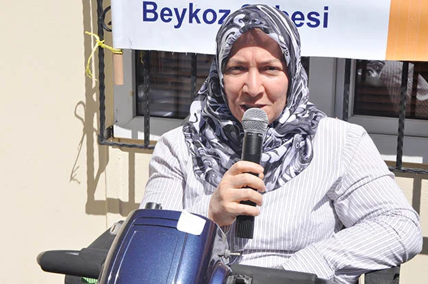 TOFD Beykoz Şubesi Yönetim Kurulu Üyeleri, 13 engelli için akülü