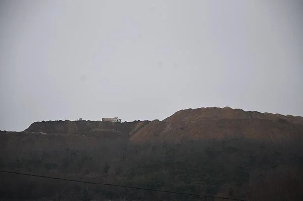 Beykoz Paşamandıra Köyü'nde 3. Boğaz Köprüsü'ne bağlanacak otoyol üzerinde binlerce