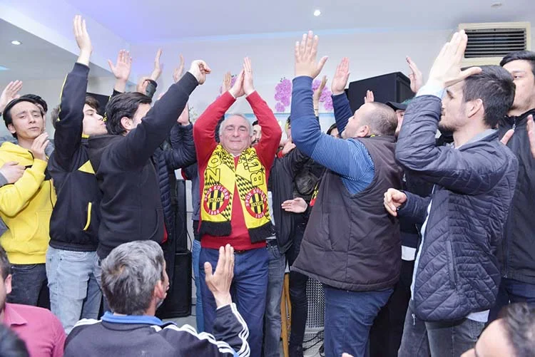 CHP Beykoz Belediye Başkan Adayı Coşkun Tosun’un, Beykoz 1908 taraftarlarıyla
