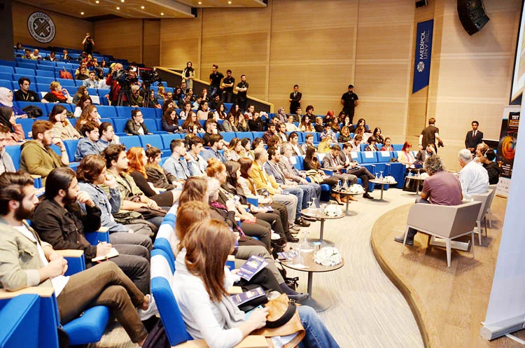 10. Uluslararası TRT Belgesel Günleri kapsamında Beykoz'da bulunan Medipol Üniversitesi'nde