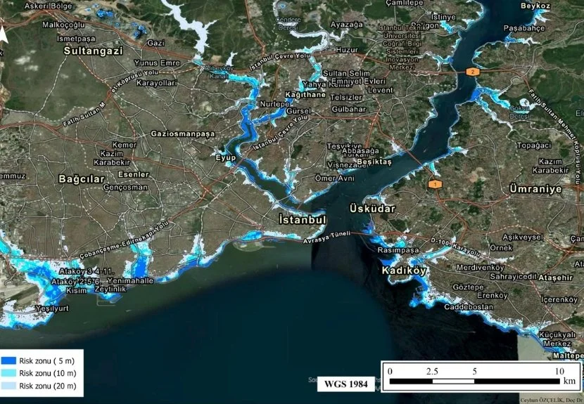 Tsunami olursa Beykoz'da su altında kalacak yerler 1