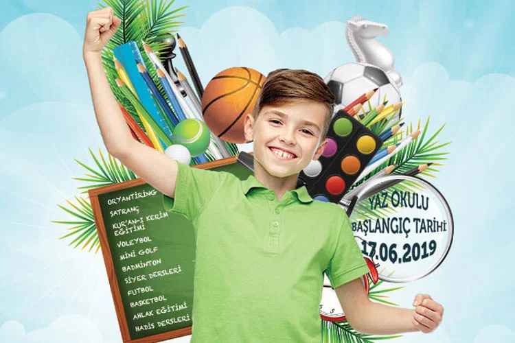 Türkiye Gençlik Vakfı'nın her yıl düzenlediği ortaokul yaz okulu yeniden