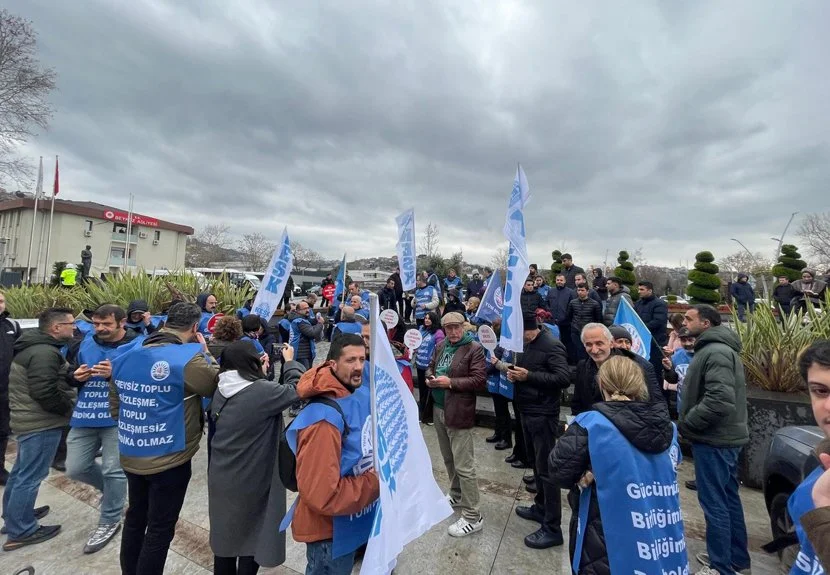 Beykoz Belediyesi'nde çalışan memurlar, Başkan Köseler'in kendisine verdiği sözleri tutmaması