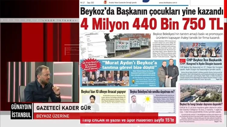 Beykoz henüz hedefine ulaşmış bir ilçe değil 6 tv 1 kTeSjNM7z1