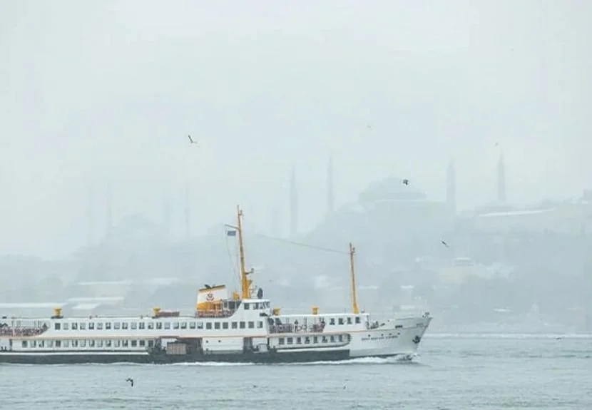 İBB'ye bağlı Şehir Hatları, Beykoz'un bazı vapur seferlerinin elverişsiz hava