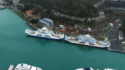 İBB’ye bağlı Şehir Hatları, İstinye-Çubuklu arabalı vapur hattının 31 Temmuz’dan