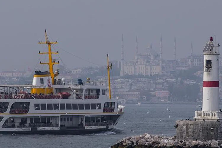 Şehir Hatları'nın Beykoz kalkışlı veya uğramalı vapur seferleri hava muhalefeti