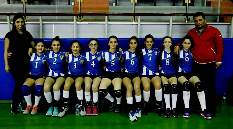 İstanbul Minik Kızlar Voleybol Ligi 5.hafta mücadelesinde Beykoz Voleybol Kulübü