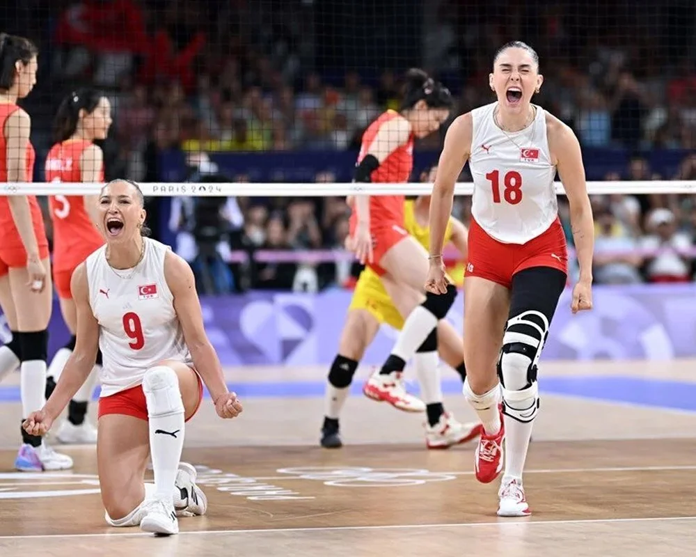 Türkiye A Milli Kadın Voleybol Takımı 2024 Paris Olimpiyatları yarı