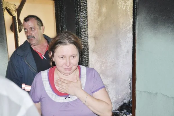 Soğuksu Mahallesi Ede Sokak'ta meydana gelen yangında facianın ucundan dönüldü.