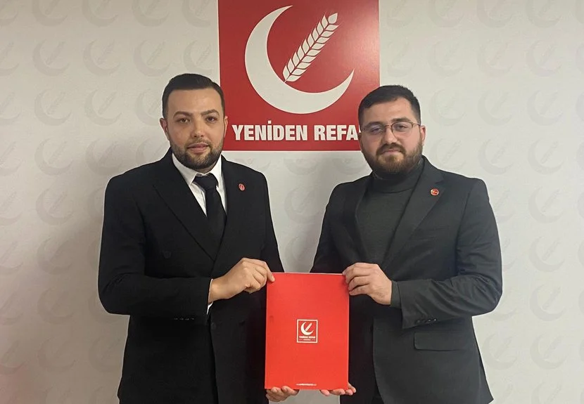 Yeniden Refah Partisi Beykoz İlçe Gençlik Kolları Başkanlığı'na Mustafa Buğra