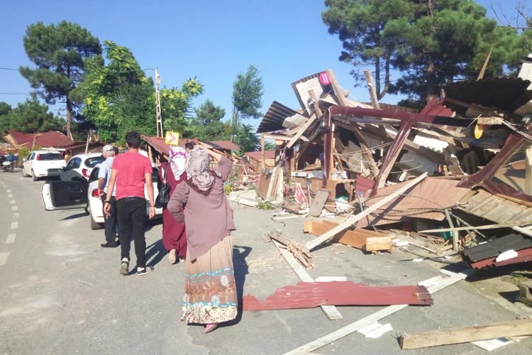 Yuşa yolundaki işyeri sahiplerini ilgilendiren ve bir yıl önce sonuçlanan