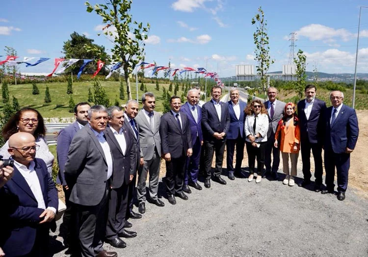 Beykoz'u TEM'den Küçüksu'ya bağlayan yolun açılışı yapıldı 1 yol beykoz 3 JS R61Ck9C