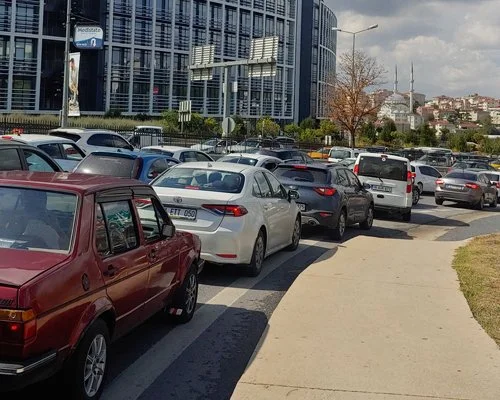 Beykoz’da düzenlenen Tour Of Istanbul yarışı için ilçeye giriş çıkışlar