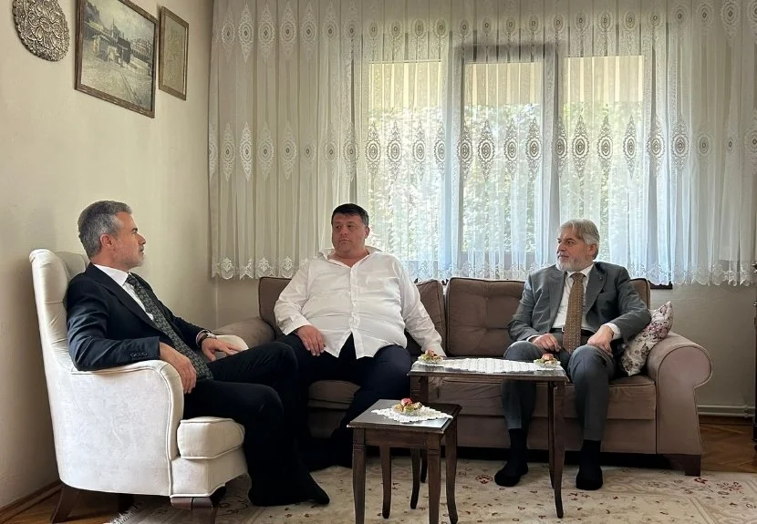 Yeniden Refah Partisi Genel Başkan Yardımcıları Suat Kılıç ve Mehmet