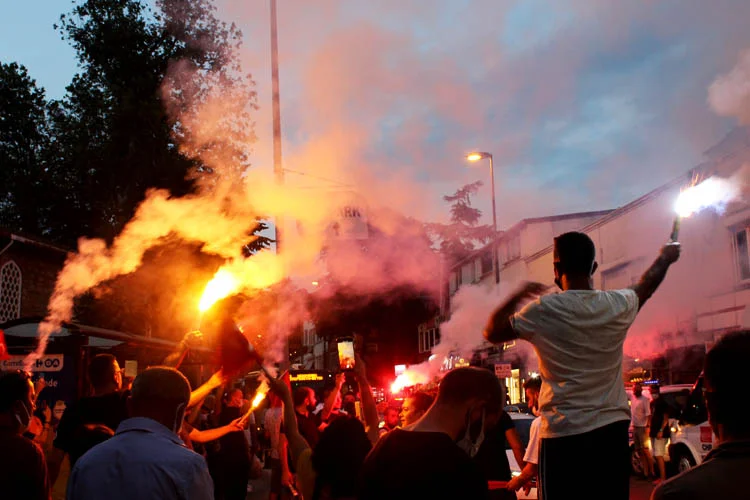 CHP Beykoz İlçe Başkanlığı'nın düzenlediği 30 Ağustos Zafer Bayramı kutlamaları