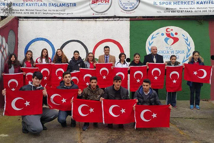 Beykoz Gençlik Hizmetleri ve Spor İlçe Müdürlüğü tarafından başlatılan 'Türk