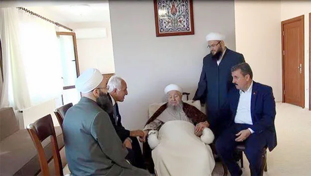 SP ve BBP ittifakının liderleri Mustafa Kamalak ve Mustafa Destici,