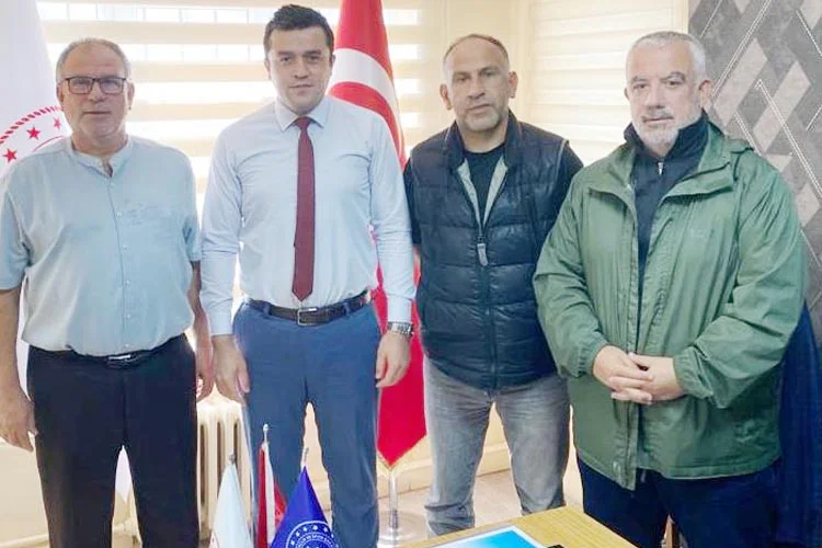 Beykoz Masterler Spor Kulübü Yönetimi İlçe Spor Müdürü Fatih Korkulu'yu