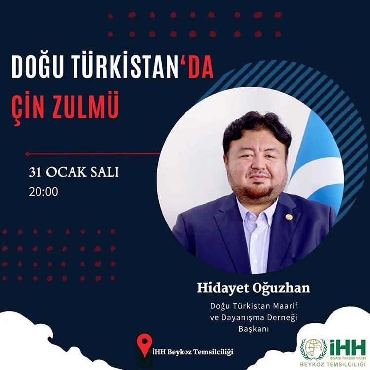 İHH Beykoz Temsilciği Doğu Türkistan’da yaşanan Çin Zulmünü masaya yatırıyor.
