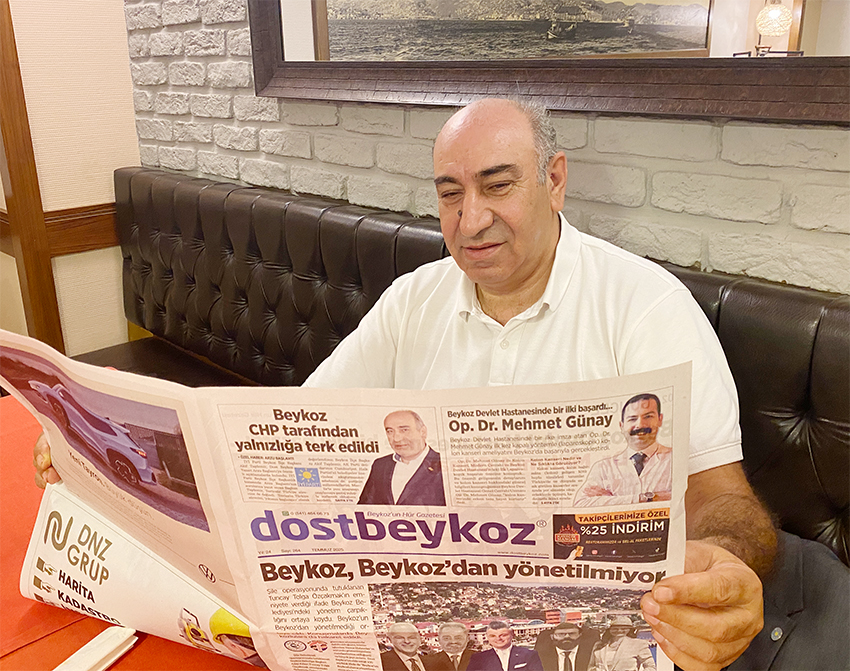 İYİ Parti Beykoz İlçe Başkanı Dost Beykoz’a yerel siyaseti değerlendirdi.